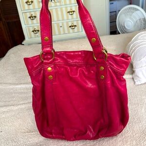 Lucky Brand Burgundy Shoulder Bag. large bag -Stylish